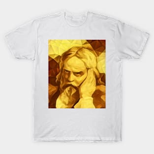 Snorri Sturluson Golden Portrait | Snorri Sturluson Artwork 9 T-Shirt